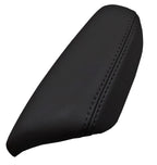 Rear Armrest Door Panel Cover for Honda CR-V (2012–2016) Black PVC Leather