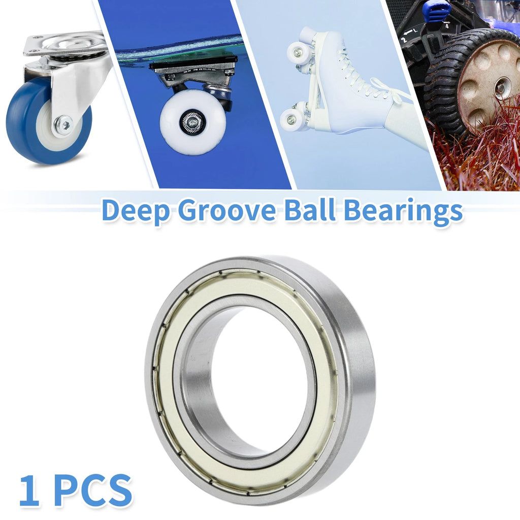 6008ZZ Deep Groove Ball Bearing for Scooter Skateboard Wheel (40x68x15mm)