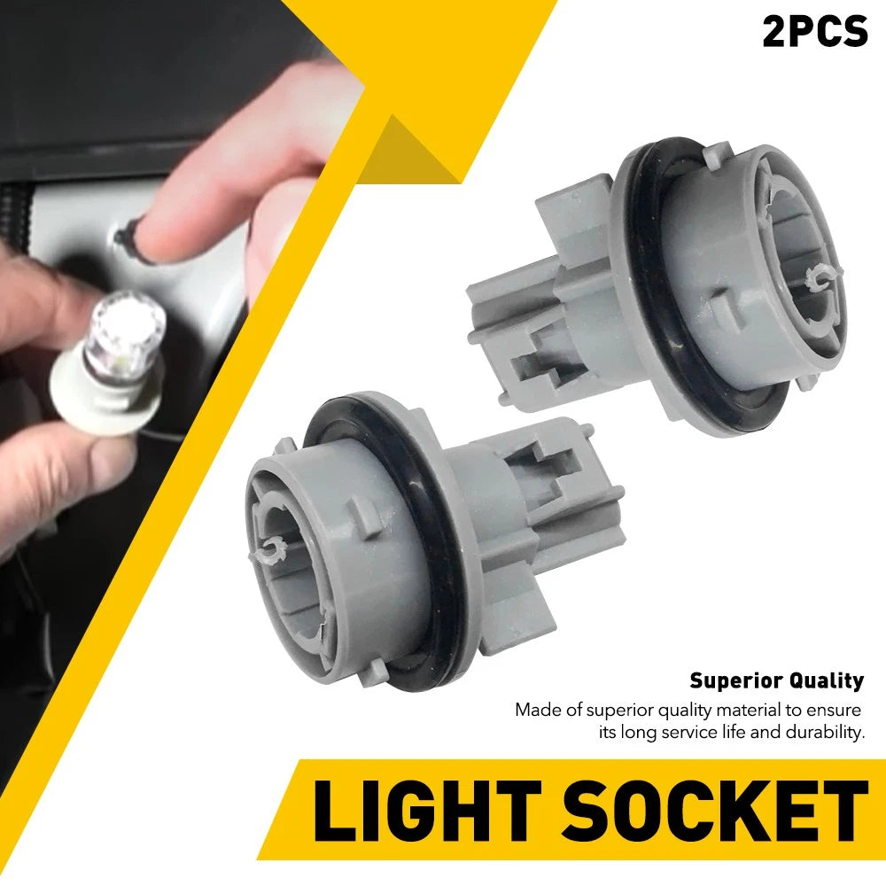 2X Turn Signal Lamp Socket for Toyota 4Runner Tacoma tC (90075-99078)
