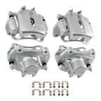 Front Rear Brake Calipers with Bracket for Chevrolet Equinox/GMC Terrain (2010-2017)