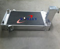 3 Row Aluminum Radiator + Fan for Triumph TR2/TR3/TR3A/TR3B (1953-1962)