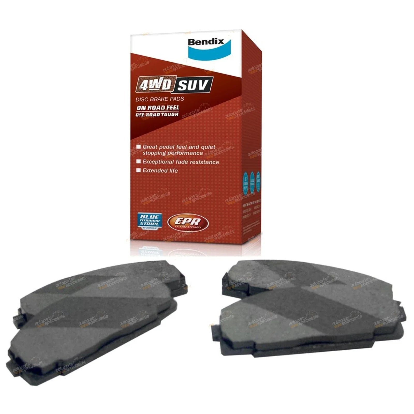 4WD Rear Disc Brake Pads Set for Mitsubishi Challenger (1998-2015)