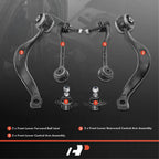 6x Front Lower Control Arm & Ball Joint for BMW X5 (2000-2006)