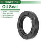 Set of 5 Oil Seal Rotary Shaft Seal NBR Rubber 35x56x10mm