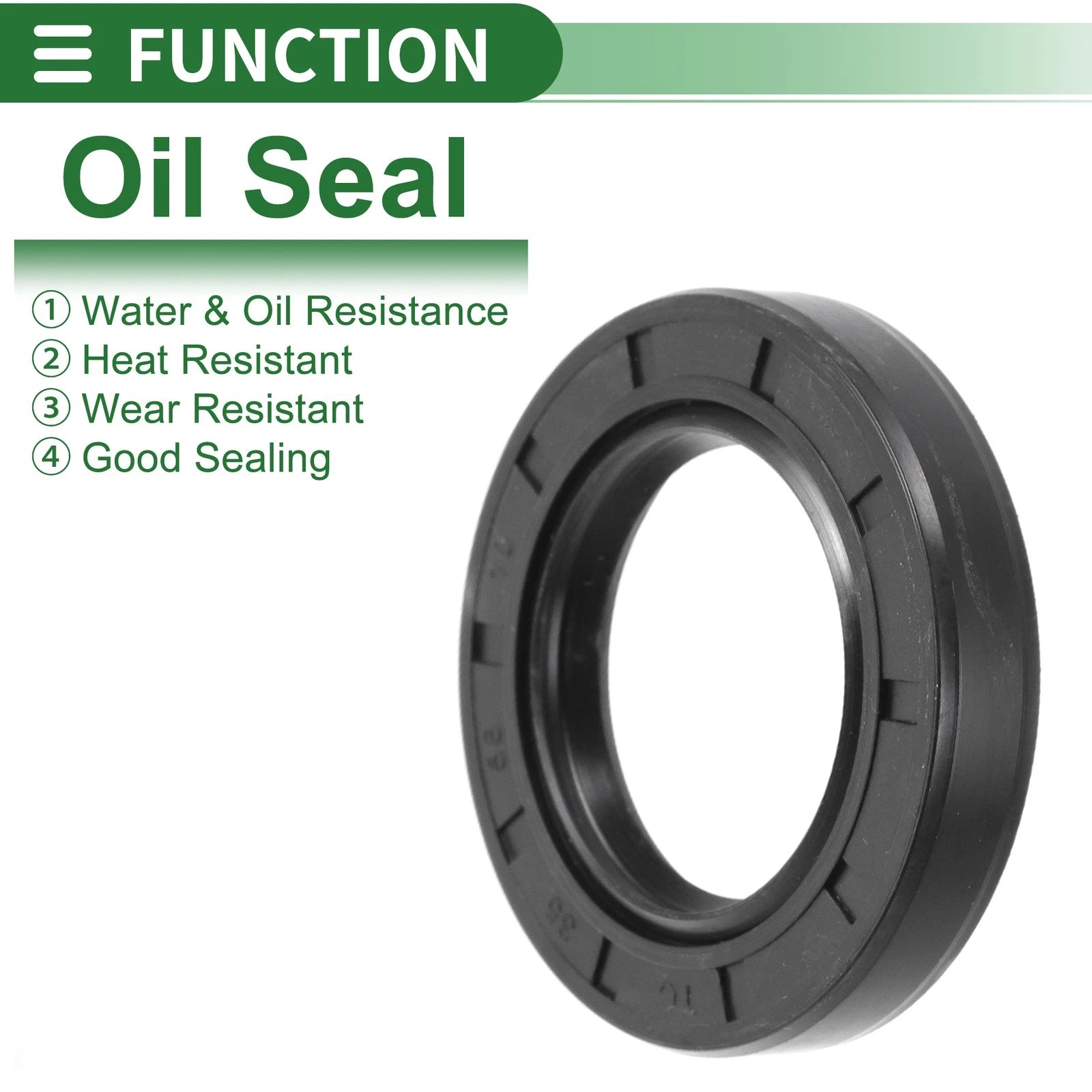 Set of 5 Oil Seal Rotary Shaft Seal NBR Rubber 35x56x10mm