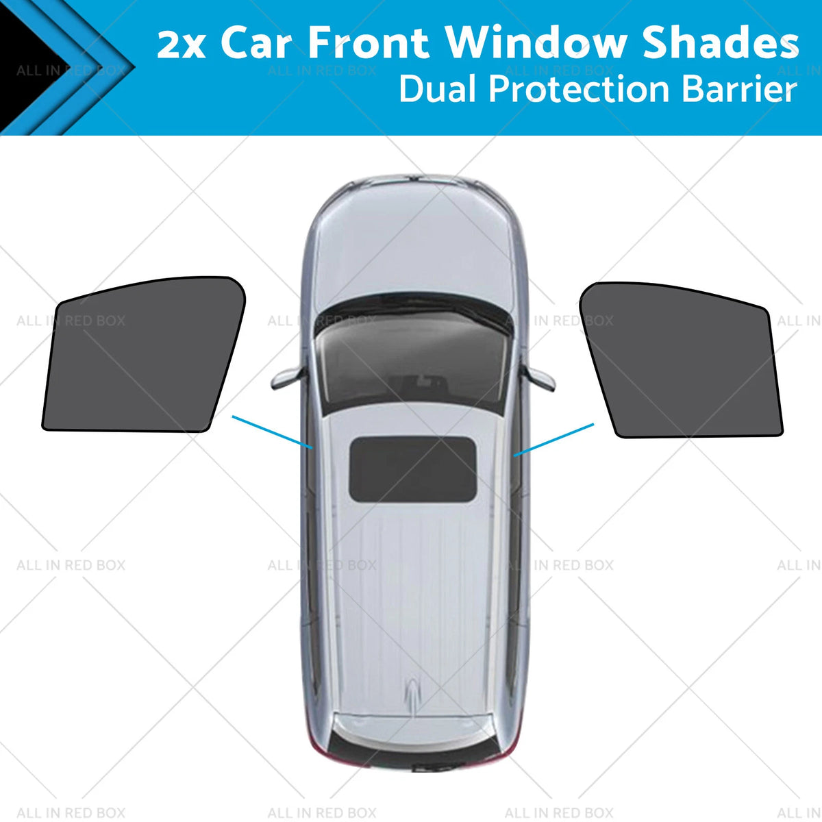 2X Car Window Shades for Mazda CX-5 (2012–2017) UVA Protection
