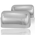 Upper Mirror Cover Set for 2007-2017 Ford Superduty - Chrome - ARFM074