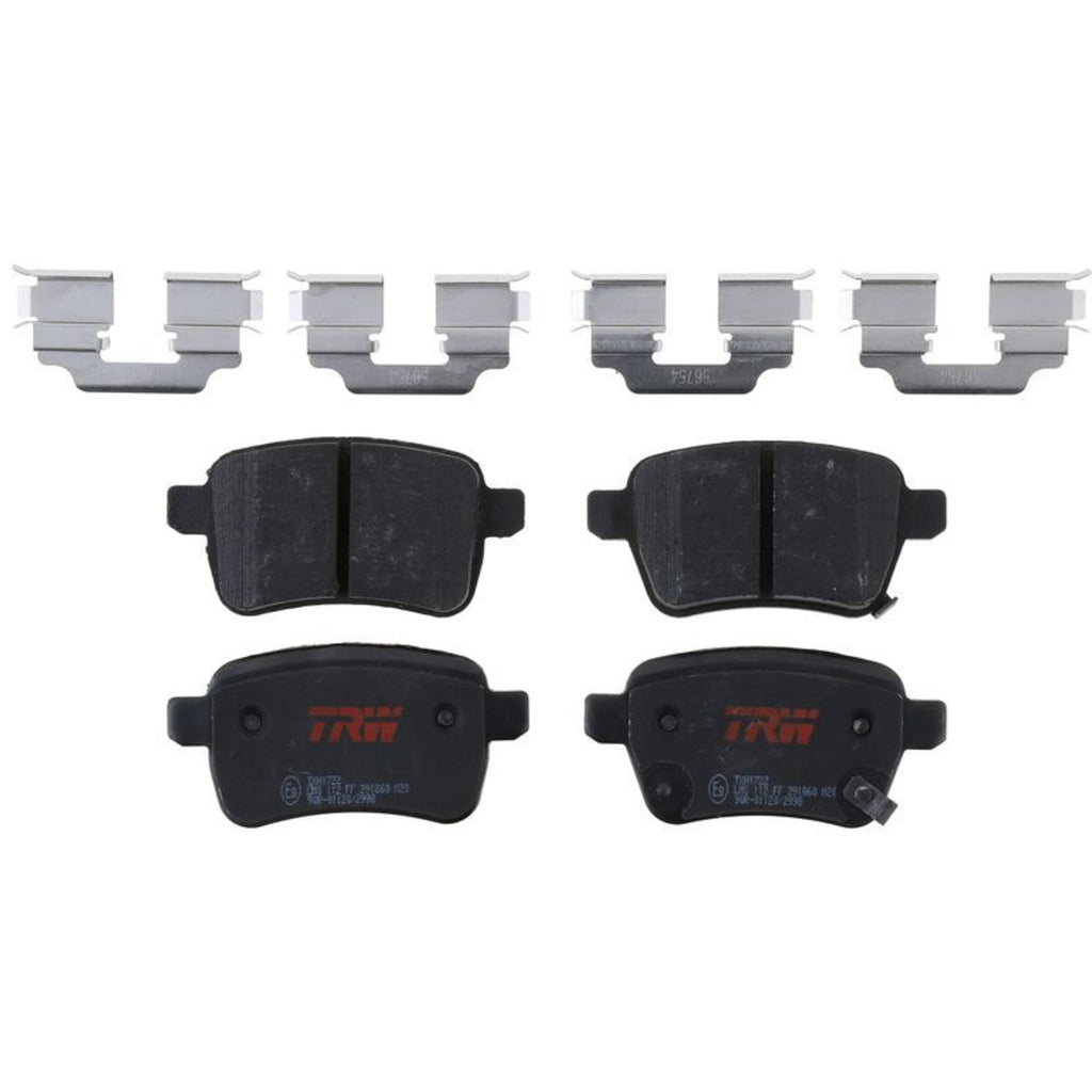 Brake Pad Set for Fiat 500L (2014–2020) Rear