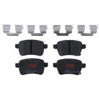 Brake Pad Set for Fiat 500L (2014–2020) Rear