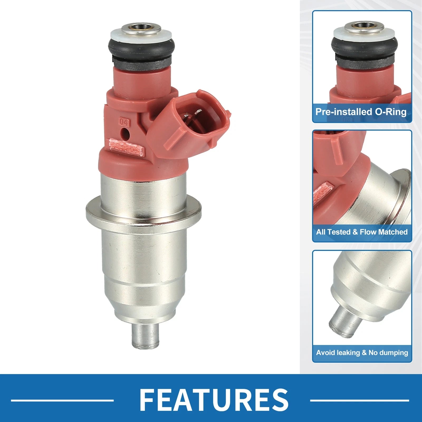 Fuel Injector No. 1465A012 for Mitsubishi Pajero III (2001–2006)