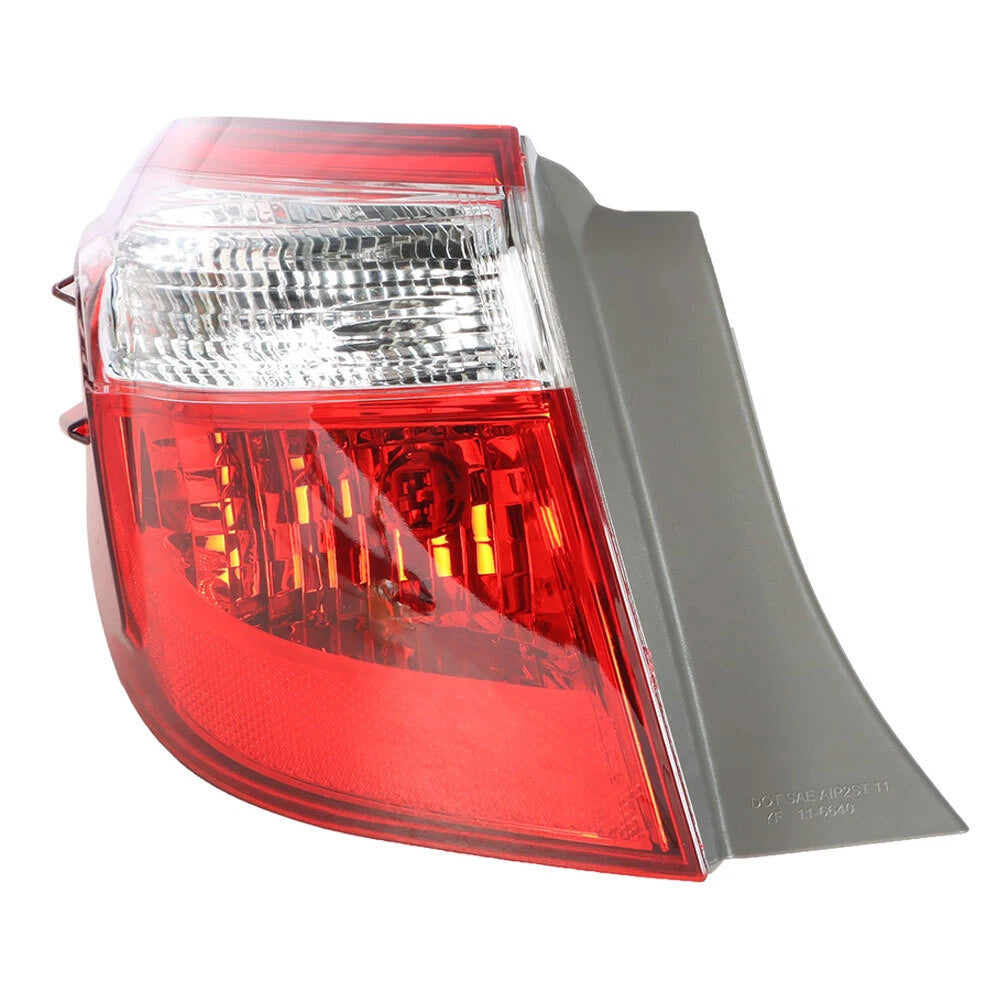 Set of 2 Red Tail Lights for Toyota Corolla (2014–2016)