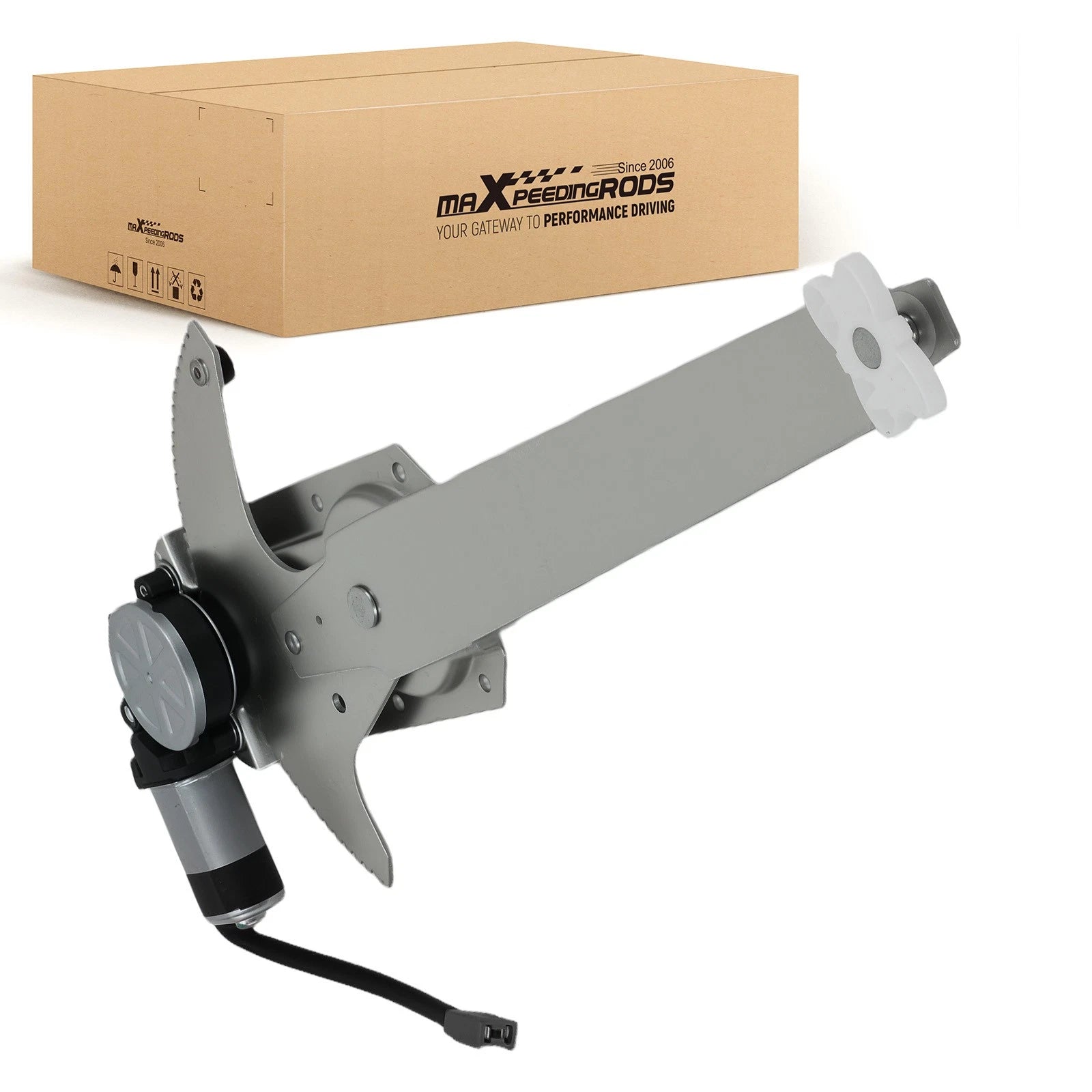 Front Right Power Window Regulator with Motor for Ford F-150 F-250 F-350 Bronco (1980–1996)