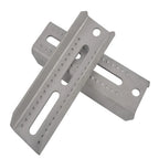 Set of 4 Galvanized Swivel Top Bunk Bracket Kit for Boat Trailer (3x3)