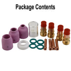 18pcs 2.4mm Welding Plasma Nozzle Accessories for TIG Welders