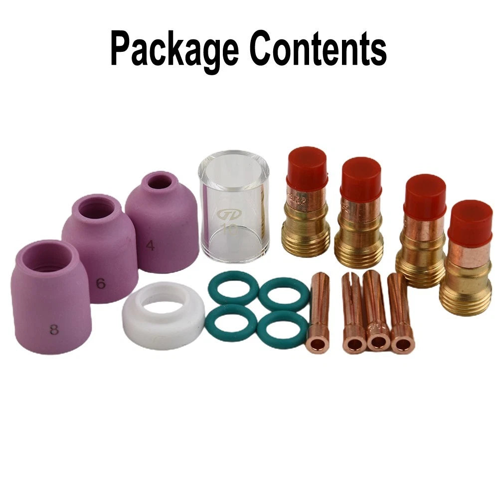 18pcs 2.4mm Welding Plasma Nozzle Accessories for TIG Welders
