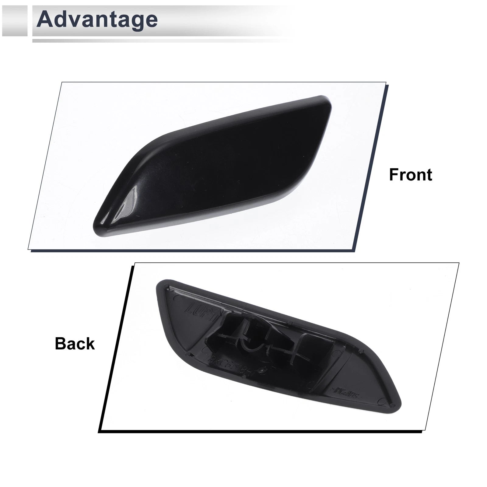 Front Left Headlight Washer Nozzle Cover Cap for Mazda 3 (2004–2013)