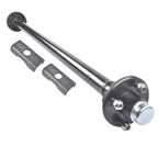 4 Lug Trailer Axle for Boat Cargo Dump RV Utility (2000 lbs)
