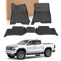 Set of 2 Front Rear Floor Mats Liners for Chevrolet Colorado/GMC Canyon (2023–2025)