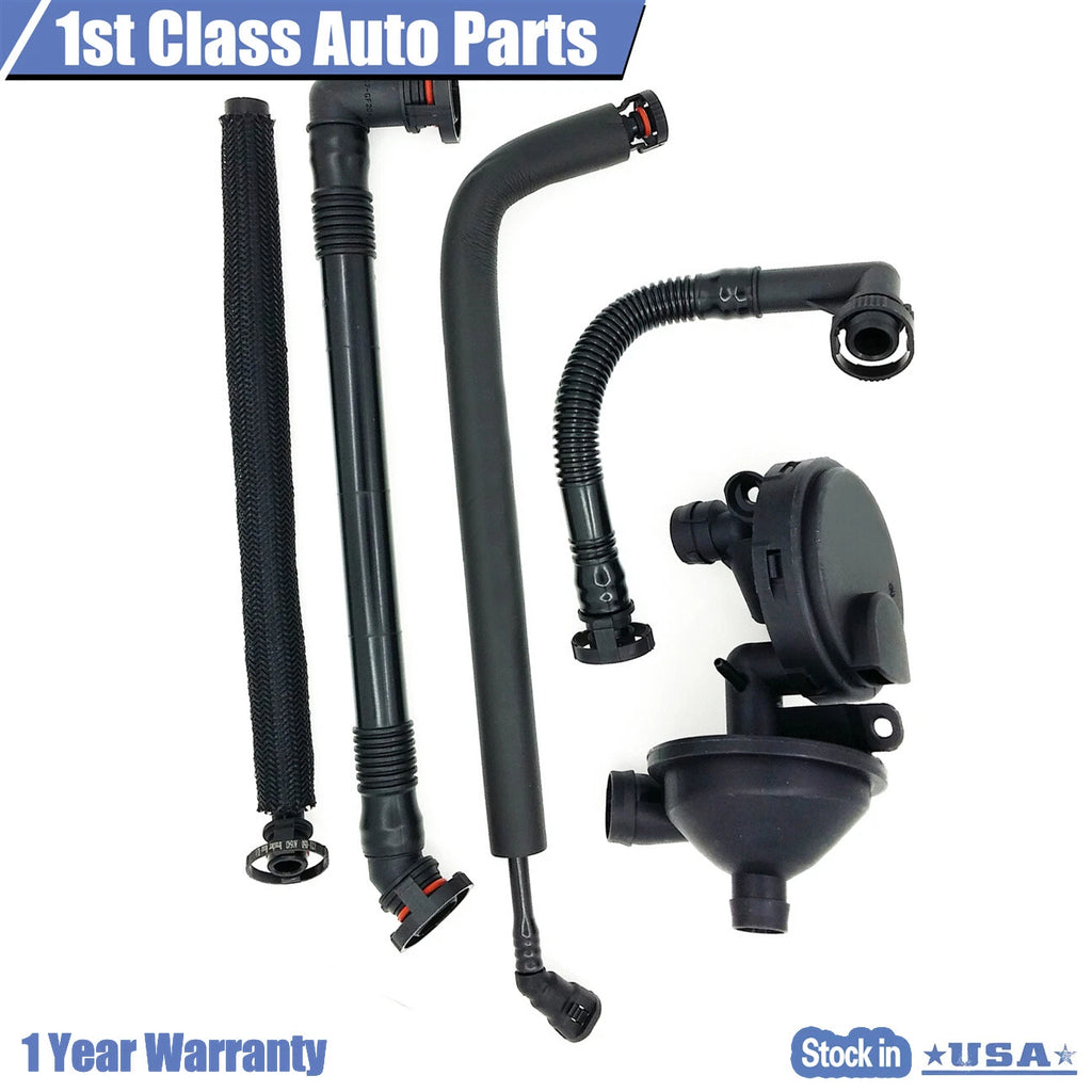 Crankcase PCV Valve & Hoses for BMW E46 Z4 X3 320i 325i 328i 330i 520i 525i (2000–2006)