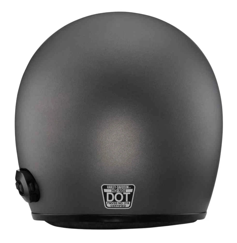 Bluetooth 3/4 Helmet for Harley-Davidson (2023) - Matte Silver 98010-23VX