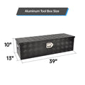 Tool Box Storage for Pickup Truck (39"X13"X10")