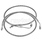 Set of 2 Rear Brake Hose Lines for Polaris Ranger 500 4x4 6x6 (1910493 1910494)