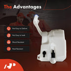 Windshield Washer Reservoir with Pump & Sensor for Ford Fusion (2006-2012)