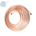 Brake Line Kit 1/4in Copper Coated Tubing 25 FT for Universal Applications
