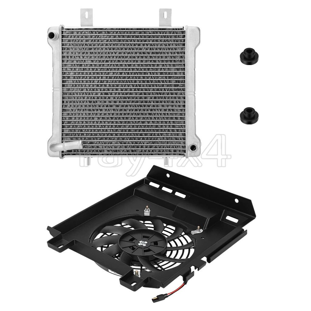 Aluminum Radiator Shroud Fan for Polaris Sportsman 400 500 Magnum (2000–2004)