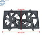 Radiator Cooling Fan Assembly for Nissan Sentra (2007-2012)
