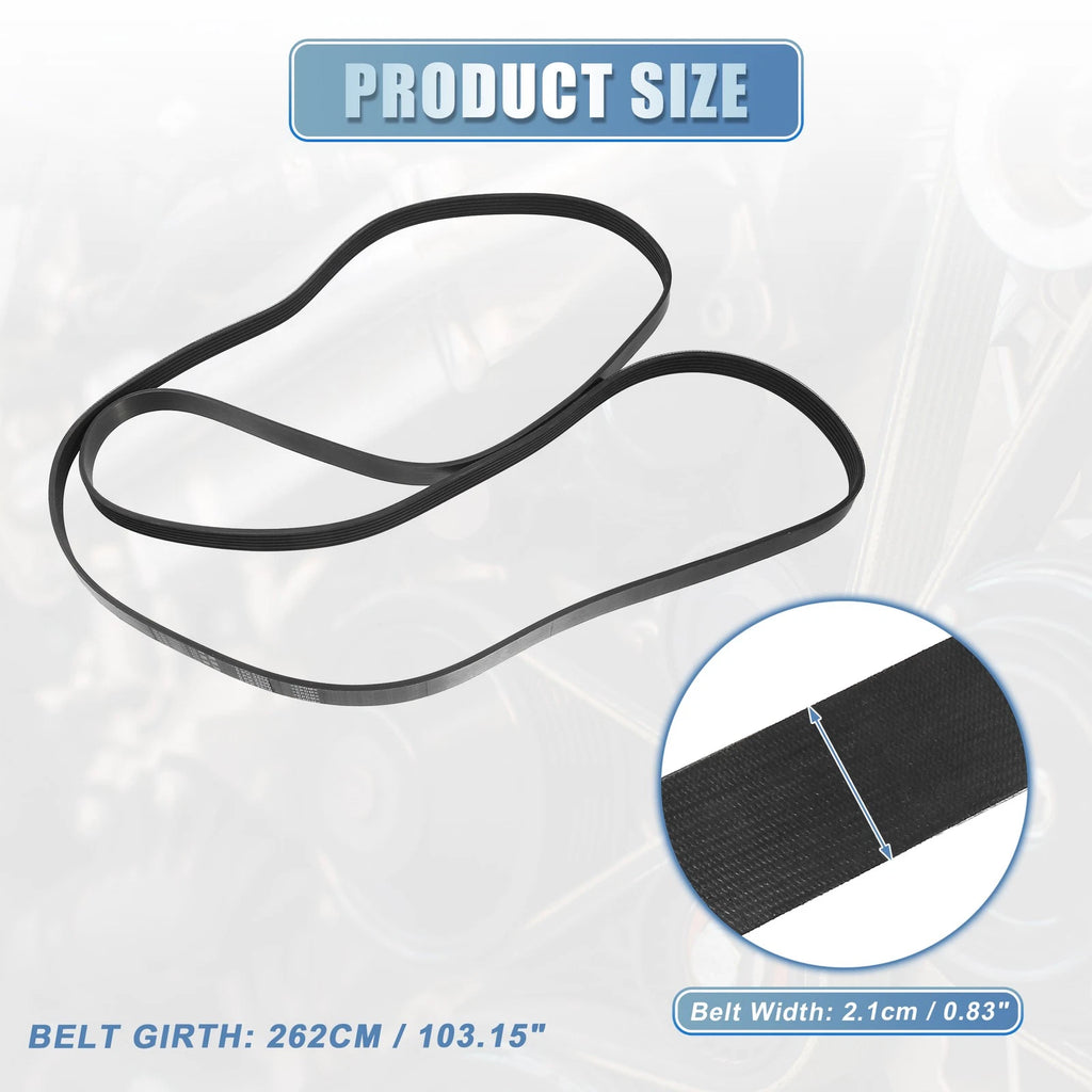 V-Ribbed Serpentine Drive Belt for Ford Mustang (2006–2010) No. 2521225000