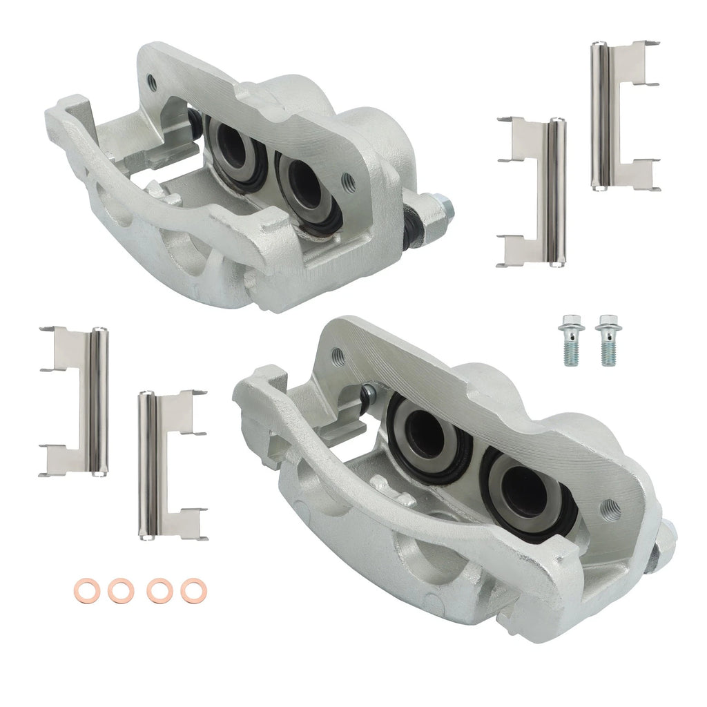 Set of 2 Front Brake Calipers for Chevy Silverado 1500 GMC Sierra