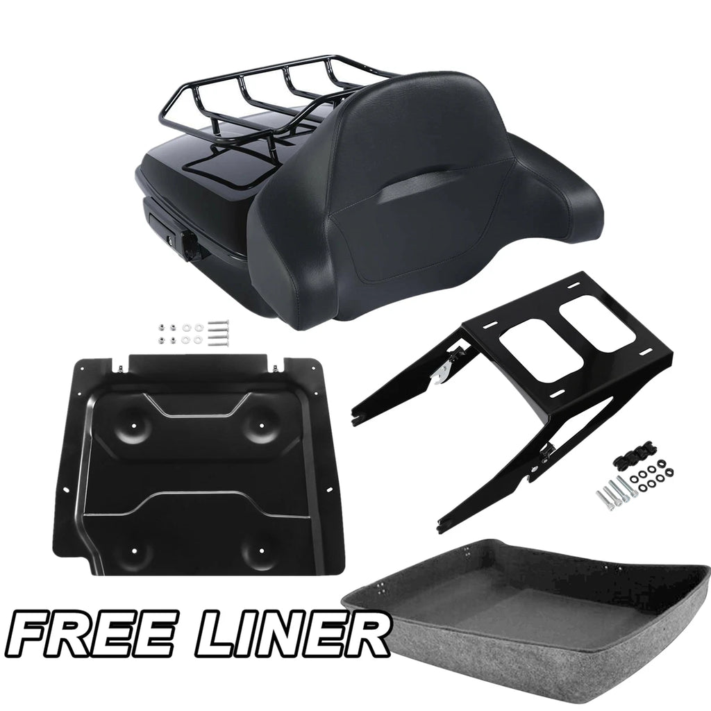 Chopped Trunk Rack Plate for Harley Sport Glide FLSB (2018–2026)
