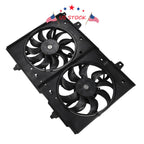 Dual Radiator & Condenser Fan Assembly for Nissan Rogue (2014–2020)