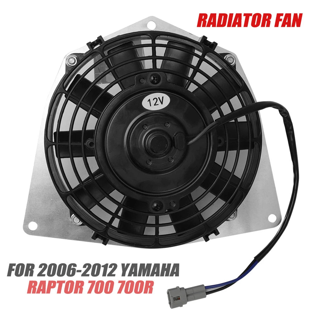 High Performance Radiator Fan 1S3-12405-00-00 for Yamaha Raptor 700 700R (2006–2012)