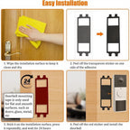 Set of 2 No Drill Doorbell Mount Tapes for Tapo TD21 D210 D235