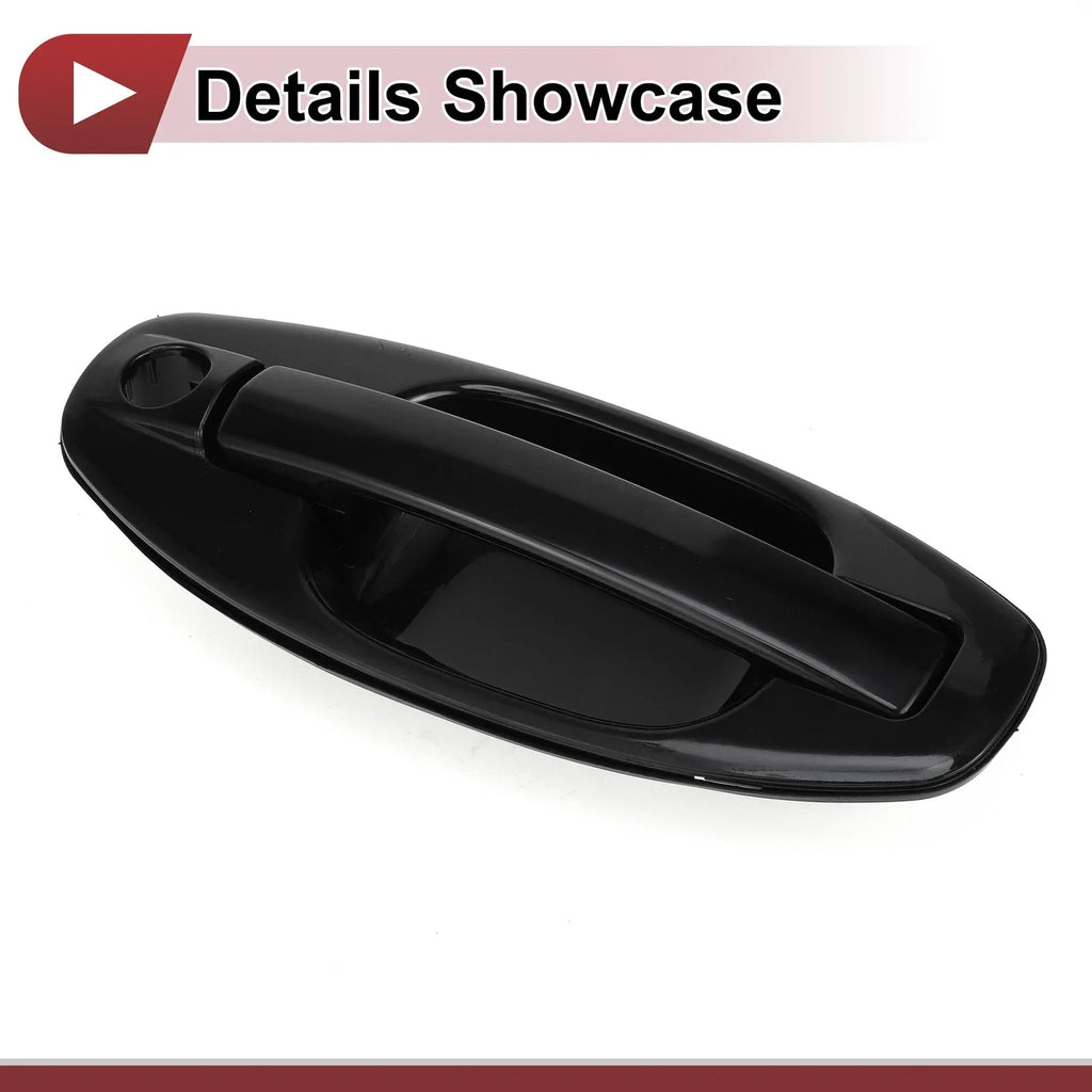 Exterior Door Handle for Hyundai Santa Fe Front Right Black (2013-2018)