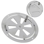 Stainless Steel Marine Air Vent for Boat (Round Louvered)
