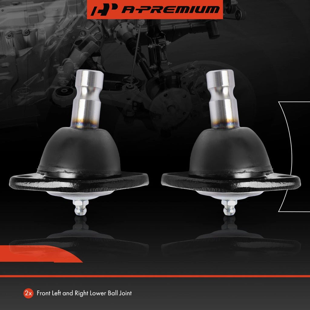 2X Front Lower Side Ball Joint for Chevrolet Buick Oldsmobile Pontiac