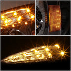 Pair of LED Headlight Lamps Assembly for Freightliner Cascadia (2008–2017)
