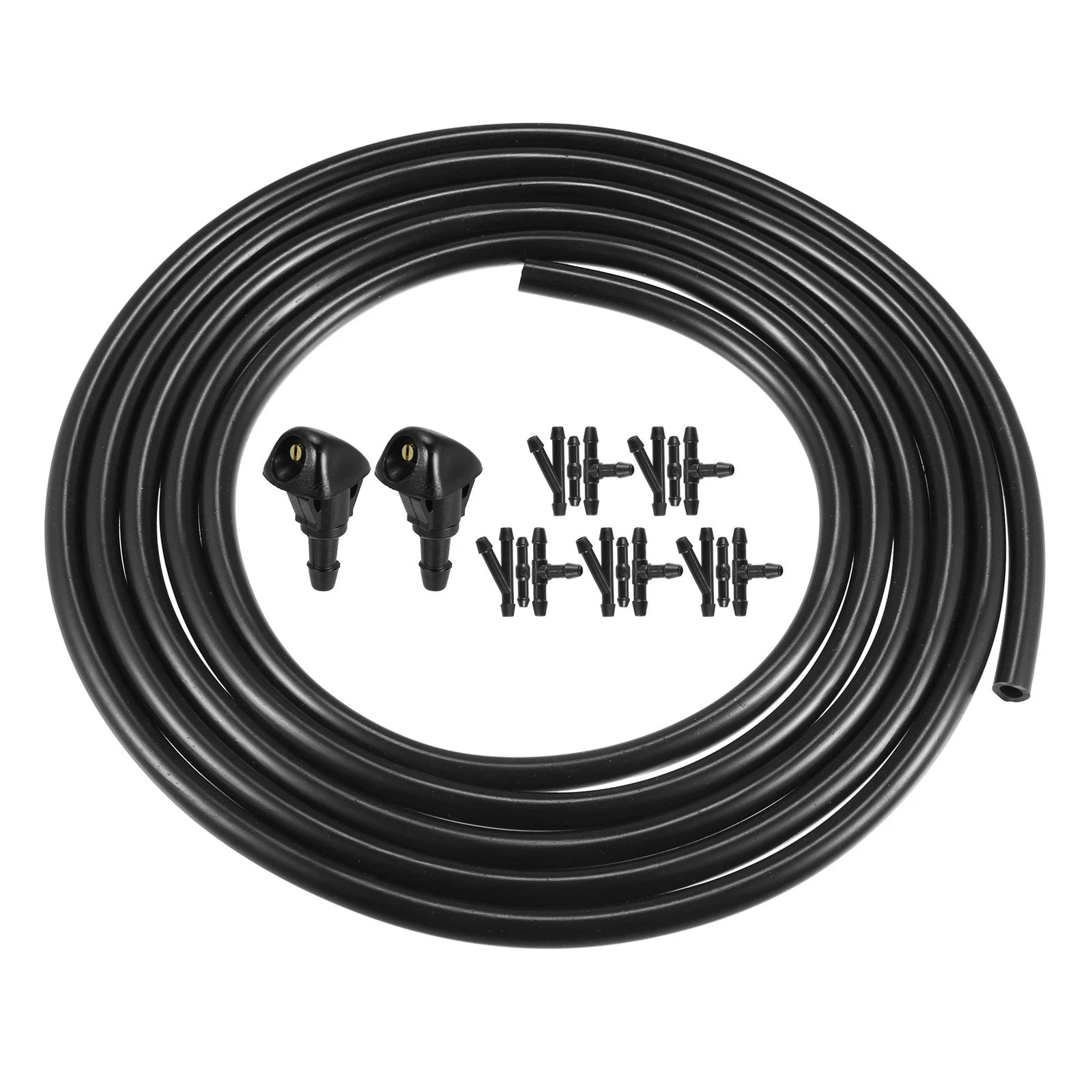 2X Windshield Washer Nozzle Hose Kit for Honda Civic CRV (2001–2006) 76810S10A02