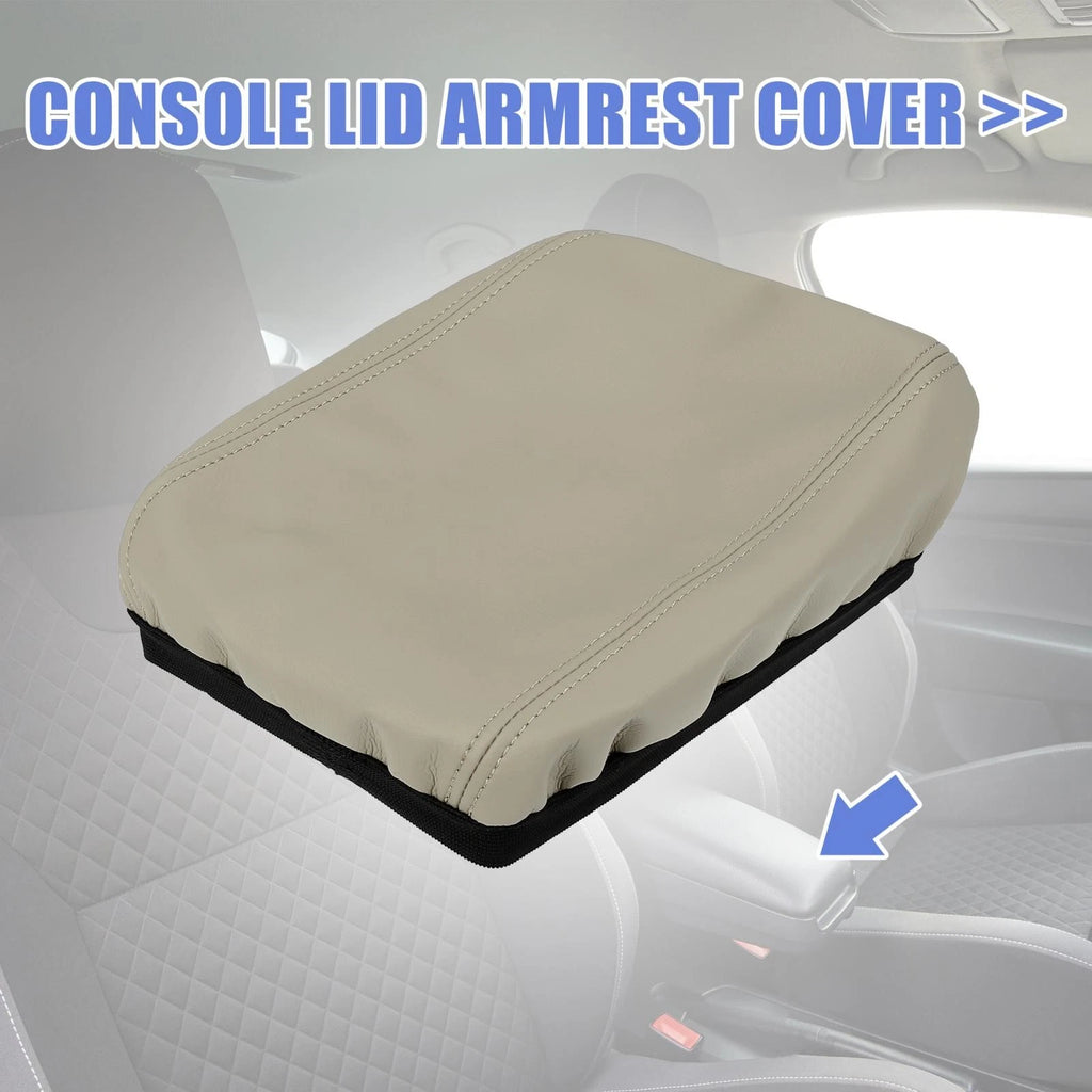 Center Console Lid Armrest Cover for Honda CR-V (2017–2021) Beige