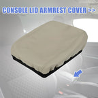 Center Console Lid Armrest Cover for Honda CR-V (2017–2021) Beige