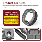 Rear Brake Shoes for Yamaha V Star 650 XVS650A Classic (1998–2010)