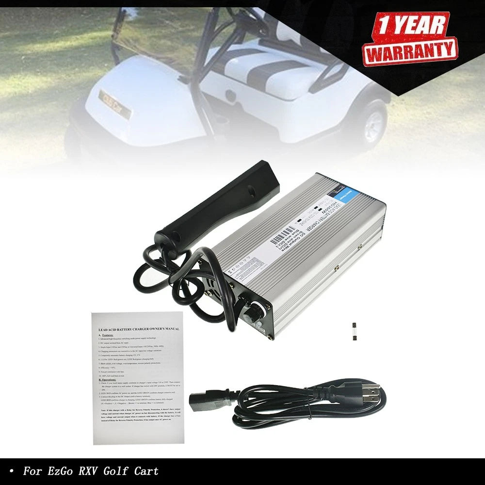 48V 6A Battery Charger for EzGo RXV (2008–2023)