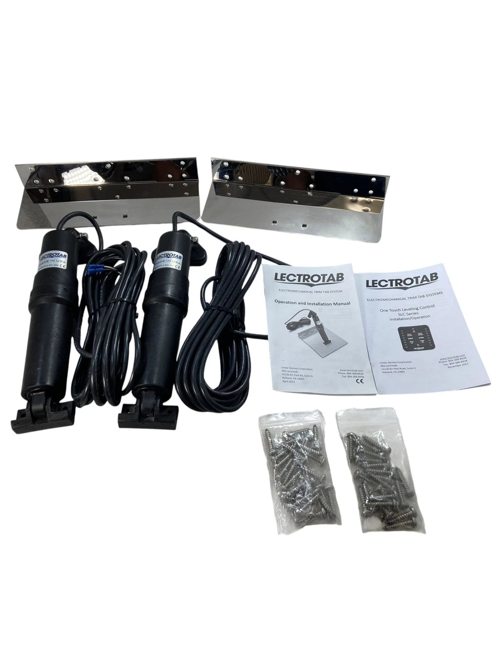 Set of 4 Lectrotab Trim Tabs for w/ 2 A-BK-13 Actuators