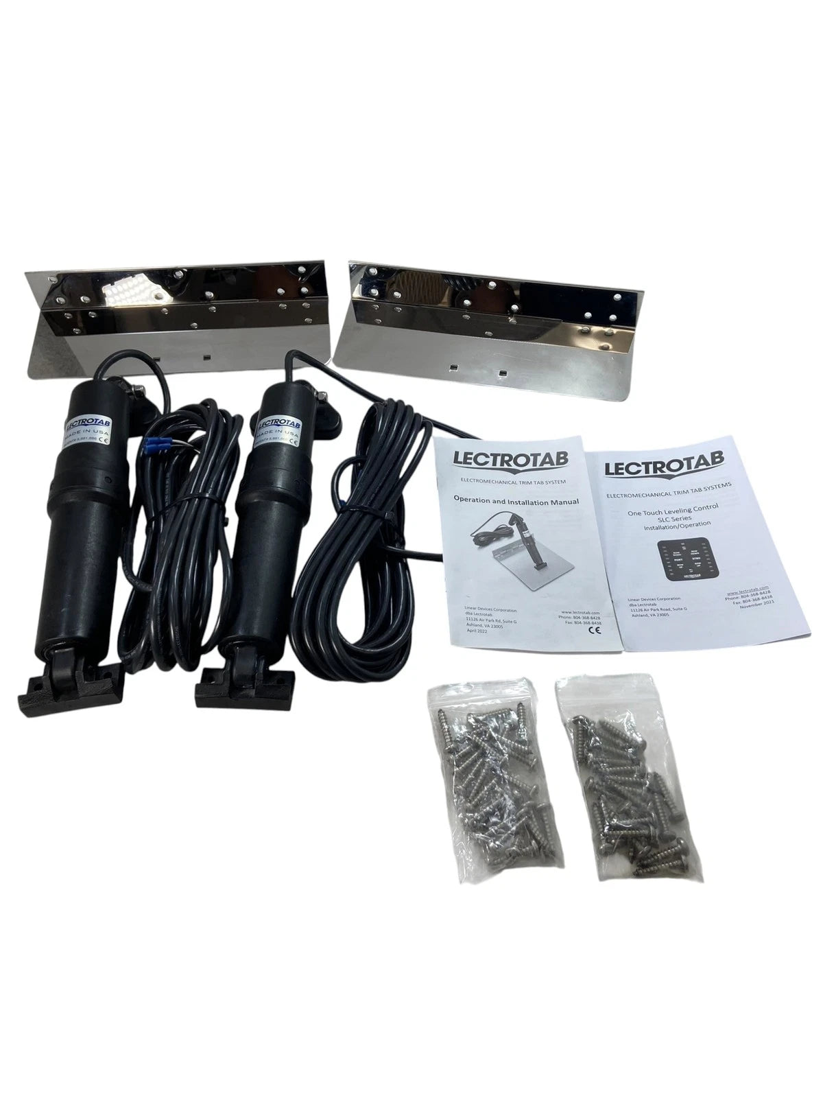 Set of 4 Lectrotab Trim Tabs for w/ 2 A-BK-13 Actuators