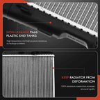 Aluminum Radiator for BMW X3 X4 (2011–2018)