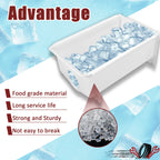 Ice Bucket Container for Whirlpool Kenmore Maytag (W10850492)