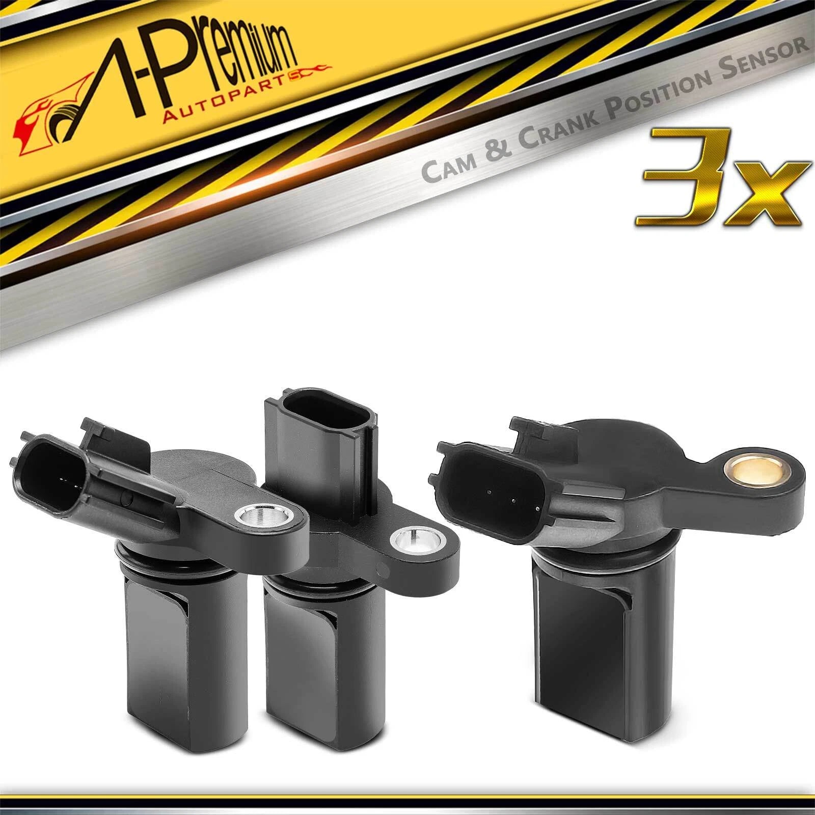 2X Camshaft & Crankshaft Position Sensor for Nissan Altima Maxima Quest (2002–2018)